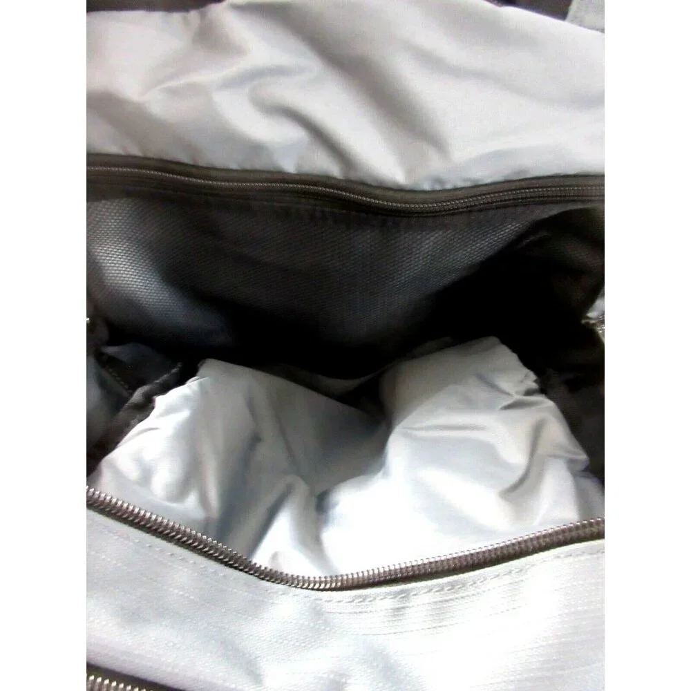 Nike Brasilia Unisex Training Backpack Travel Bag Flint Grey Black White NWT